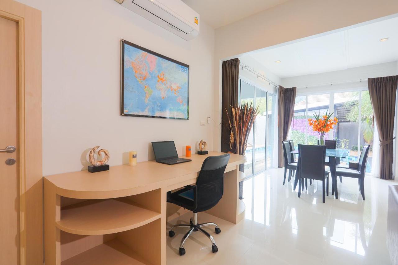 3 Bedroom Platinum Pool Villa Smooth As Silk Ban Khlong Haeng Exteriör bild