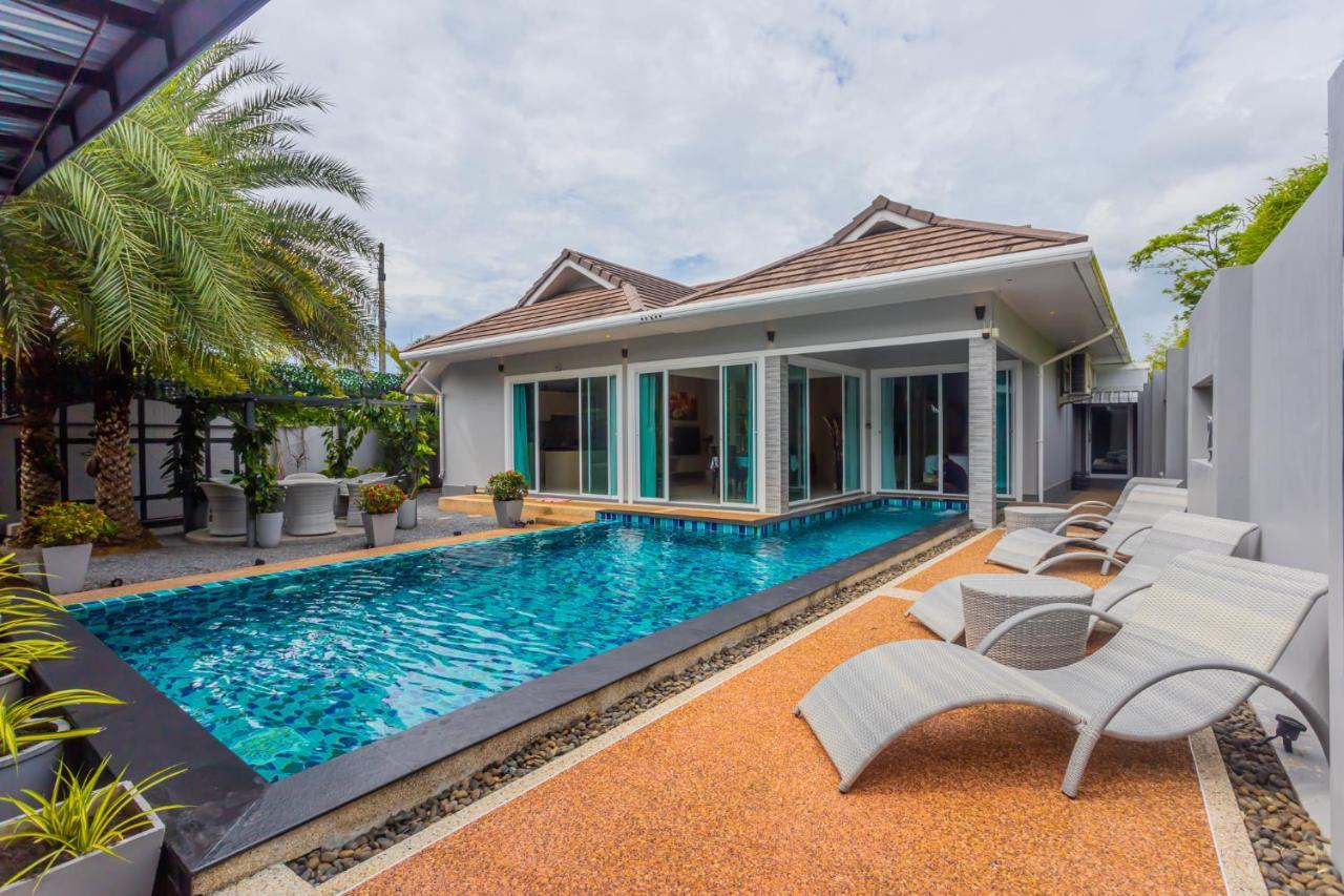3 Bedroom Platinum Pool Villa Smooth As Silk Ban Khlong Haeng Exteriör bild