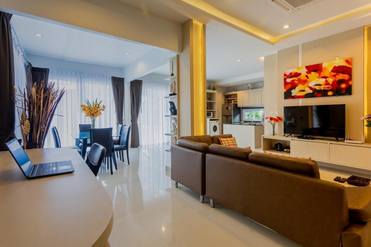 3 Bedroom Platinum Pool Villa Smooth As Silk Ban Khlong Haeng Exteriör bild